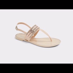 aldo plastic sandals